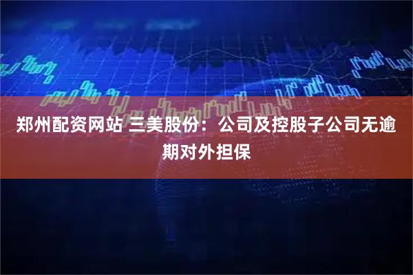 郑州配资网站 三美股份：公司及控股子公司无逾期对外担保
